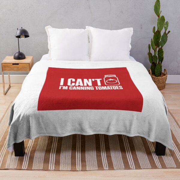 Item preview, I Can't I'm Canning Tomatoes Shirt, Funny Parody Logo Gardener Tee, Minimalist Tomato Season Sarcastic T-Shirt designed and sold by TshirtsLabs.