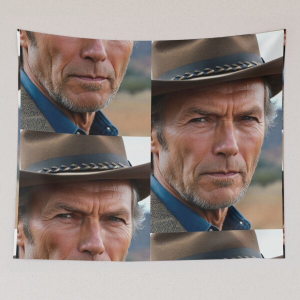 Item preview, Cinema - Emblematic Western Actor, Mythic Portrait designed and sold by Beat-It.