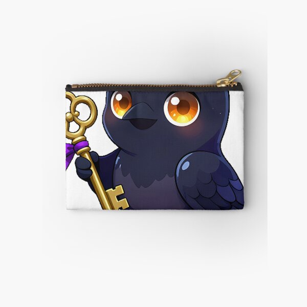 Item preview, Crow with Antique Brass Key designed and sold by IllumeInk.