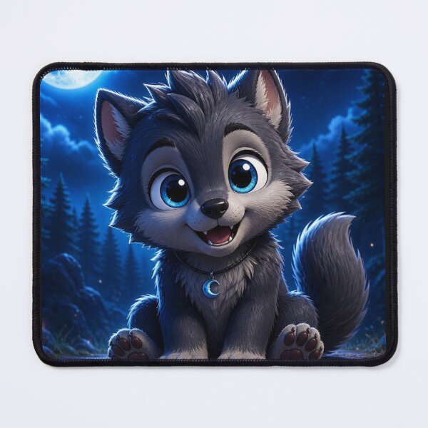 Item preview, Little Moonlight Wolf Cub designed and sold by DWolf04.
