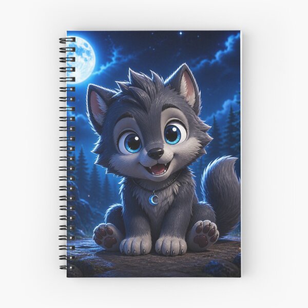 Item preview, Little Moonlight Wolf Cub designed and sold by DWolf04.