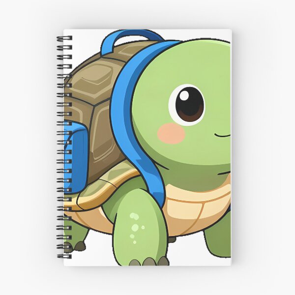 Item preview, Tortoise with Blue Backpack designed and sold by pumsquare.