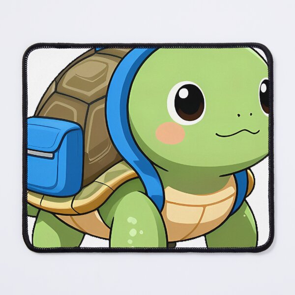 Item preview, Tortoise with Blue Backpack designed and sold by pumsquare.