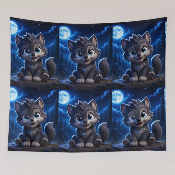 Item preview, Little Moonlight Wolf Cub designed and sold by DWolf04.