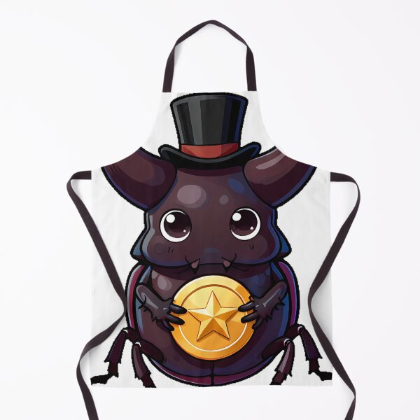Item preview, Atlas Beetle with Golden Coin designed and sold by IllumeInk.