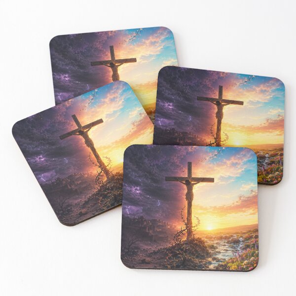 Item preview, The Day of Redemption (Crucifixion Sunrise) designed and sold by Einkstudio.