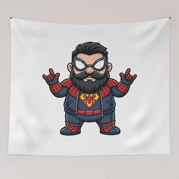 Item preview, Spectacular Spider-Boy Garden Gnome designed and sold by Bad-Decisions-Designs.