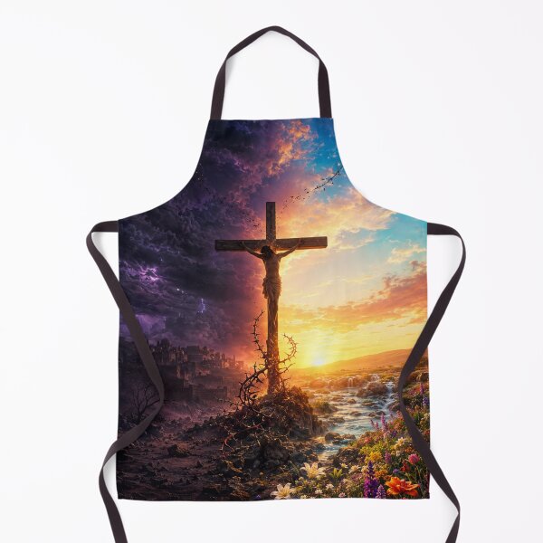 Item preview, The Day of Redemption (Crucifixion Sunrise) designed and sold by Einkstudio.