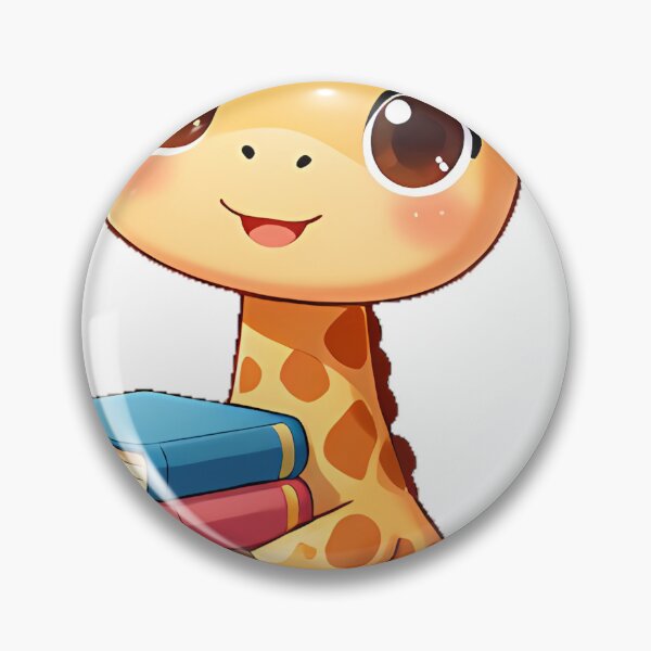 Item preview, Giraffe with Stack of Books designed and sold by pumsquare.