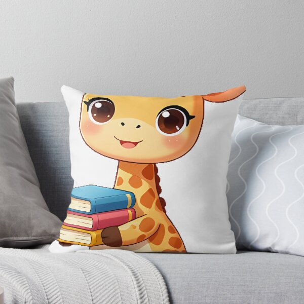 Item preview, Giraffe with Stack of Books designed and sold by pumsquare.