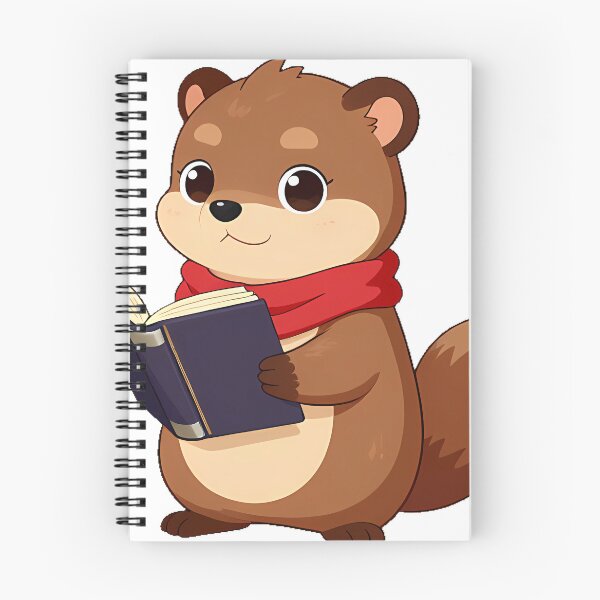 Item preview, Weasel Scholar with Tiny Tome designed and sold by IllumeInk.