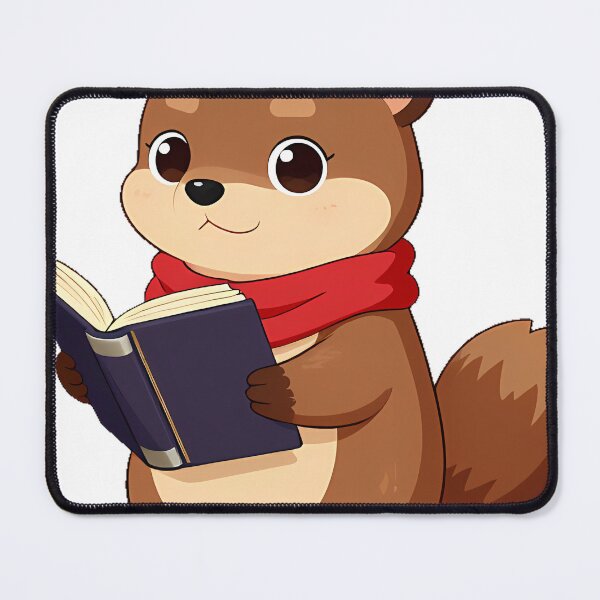 Item preview, Weasel Scholar with Tiny Tome designed and sold by IllumeInk.