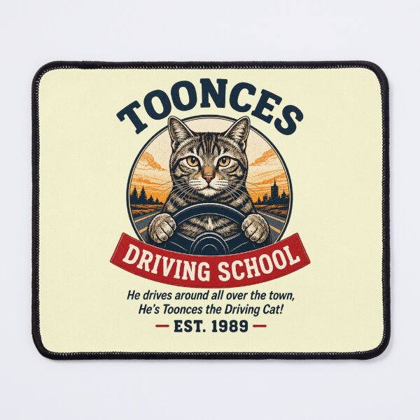 Item preview, Toonces Driving School - Est. 1989 designed and sold by kelvinmunene13.