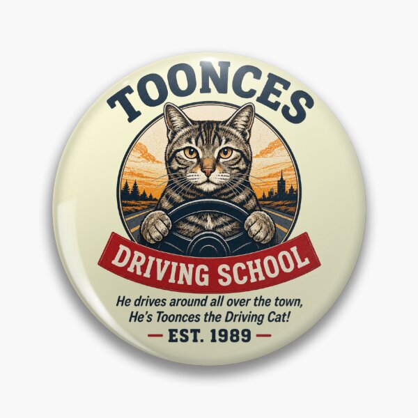 Item preview, Toonces Driving School - Est. 1989 designed and sold by kelvinmunene13.