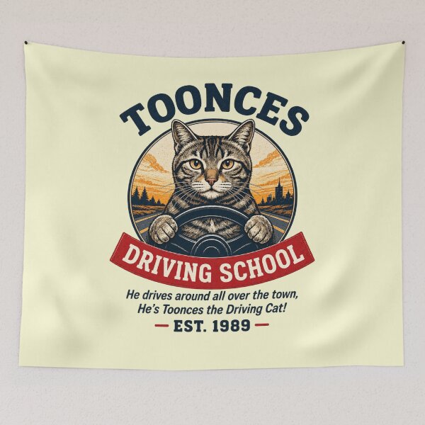 Item preview, Toonces Driving School - Est. 1989 designed and sold by kelvinmunene13.