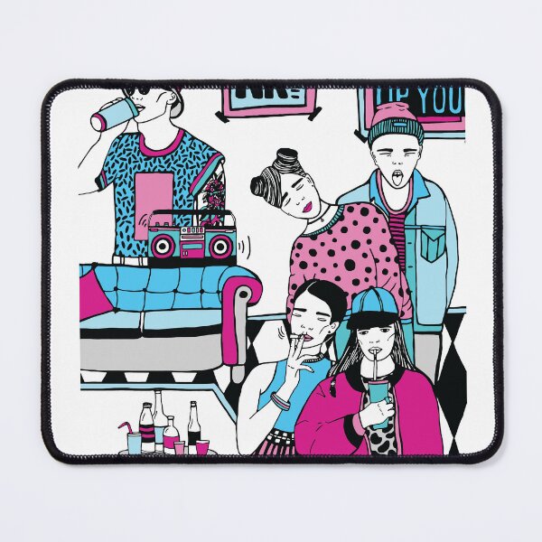 Item preview, Retro Urban Friends Vintage Illustration designed and sold by merona-design.