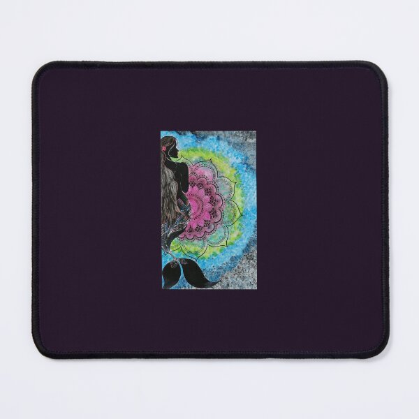 Item preview, Mystical Mermaid Mandala in Ocean Colors designed and sold by Shello2026.