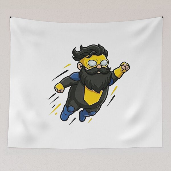 Item preview, Classic Invincible Hero Garden Gnome designed and sold by Bad-Decisions-Designs.