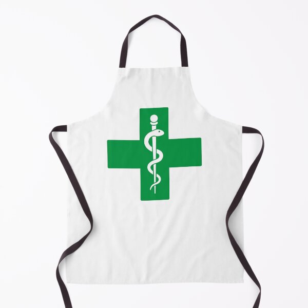 Item preview, Medical Cross Rod Of Asclepius Symbol designed and sold by VectorForge Studio.