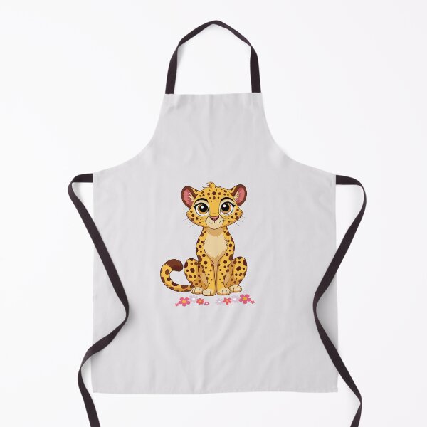 Item preview, Minimalist Cheetah Cub - Cute Hand-Drawn Animal Art designed and sold by ArthousePromos.