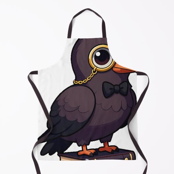 Item preview, Vulture Scholar with Monocle designed and sold by IllumeInk.