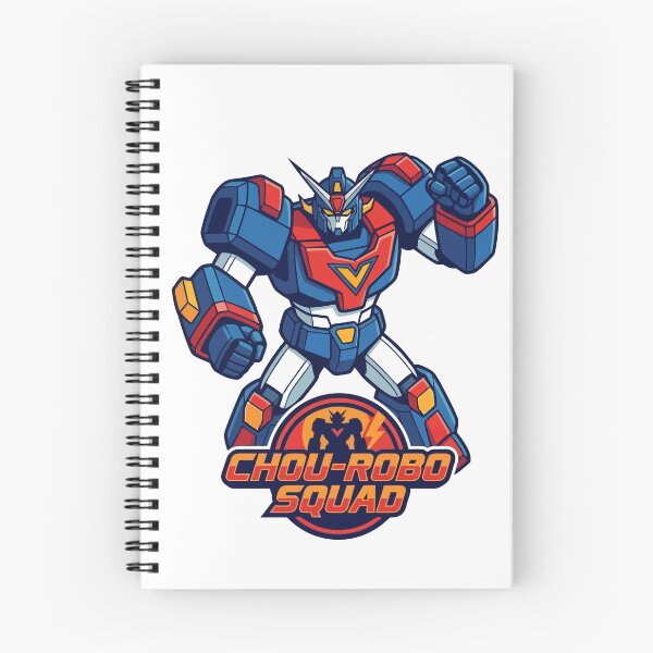 Item preview, Chou-Robo Squad Super Mecha Anime Robot designed and sold by TontikDesign.