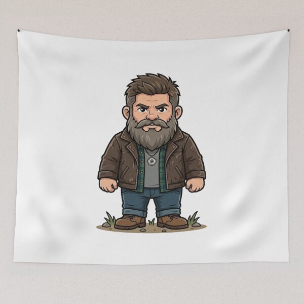 Item preview, Dean Winchester Hunter Garden Gnome designed and sold by Bad-Decisions-Designs.