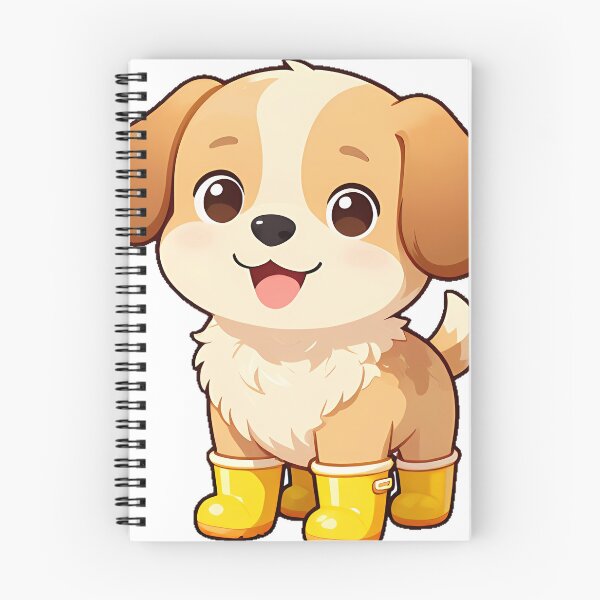 Item preview, Puppy with Yellow Rain Boots designed and sold by pumsquare.