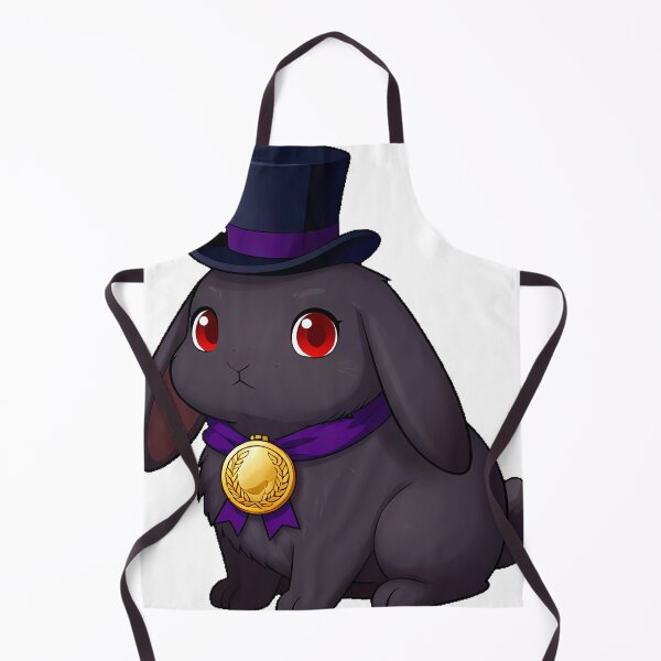 Item preview, Gothic Hare with Scholar Medal designed and sold by IllumeInk.