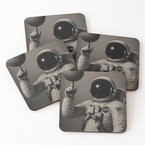 Item preview, Astronaut Basketball designed and sold by AbernathyZella.