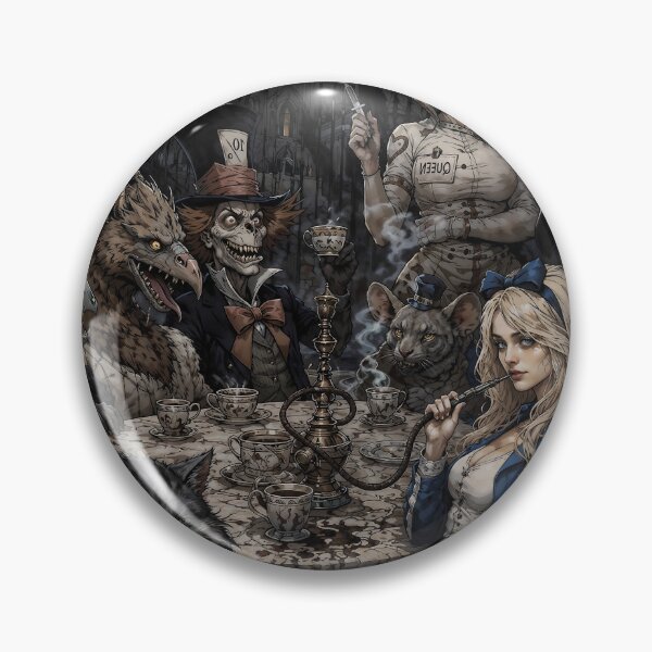 Item preview, Alice Haunted Tea Party designed and sold by AliceWhiteDF.