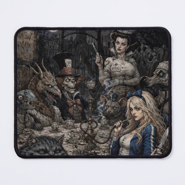 Item preview, Alice Haunted Tea Party designed and sold by AliceWhiteDF.