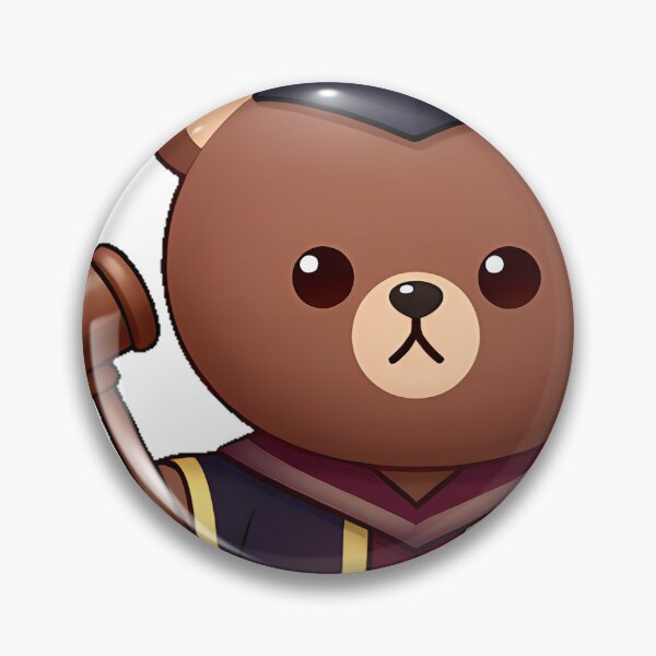Item preview, Bear Scholar with Academic Cap and Gavel designed and sold by IllumeInk.