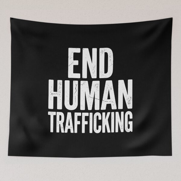 Item preview, Human Rights End Human Trafficking Art AUG-297 designed and sold by noberic.