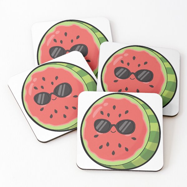 Item preview, Cool Watermelon with Sunglasses | Cute Summer Vibe designed and sold by Nikola Dio.