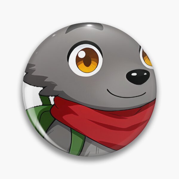 Item preview, Wolf Cub with Red Scarf and Backpack designed and sold by pumsquare.
