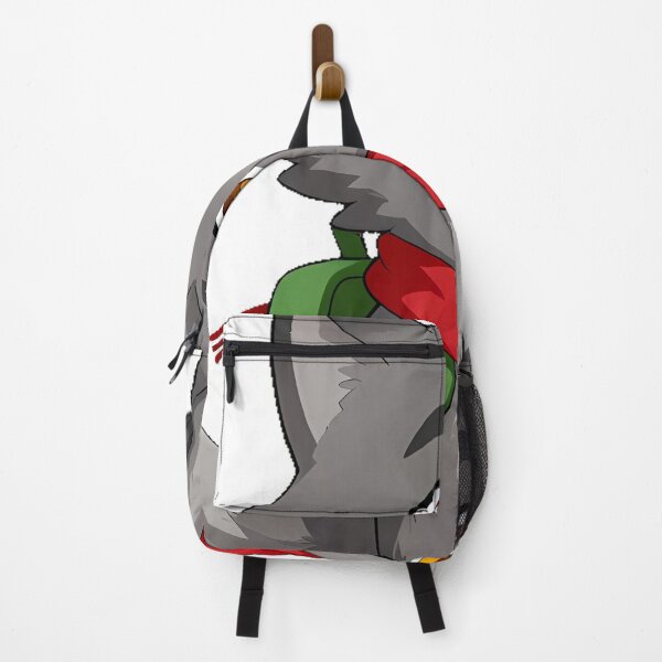 Item preview, Wolf Cub with Red Scarf and Backpack designed and sold by pumsquare.