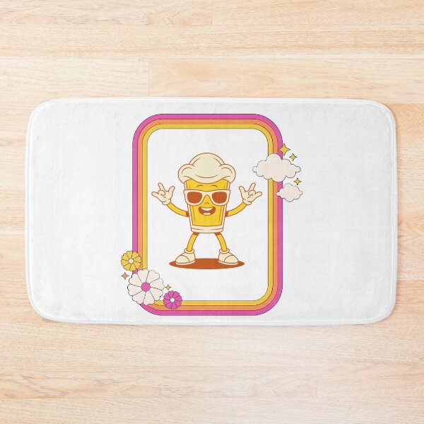 Item preview, Fun, 80s-style rock-and-roll Beer Mug wearing Glasses designed and sold by DSoriaDesign.