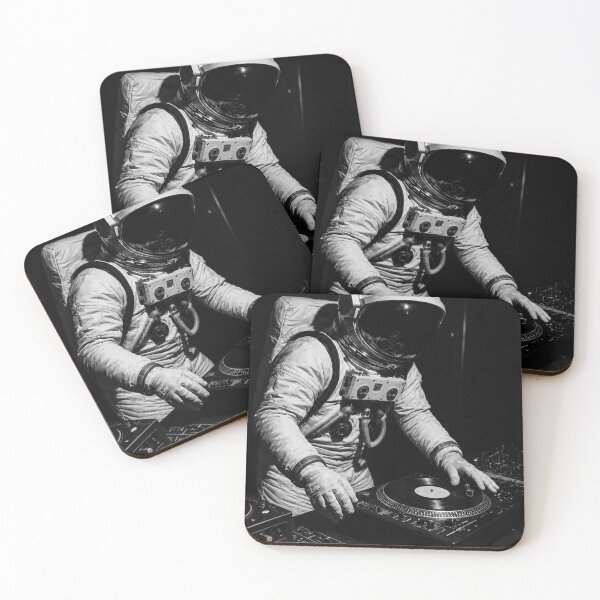 Item preview, Astronaut DJ designed and sold by AbernathyZella.