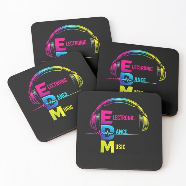 Item preview, Electronic Dance Music EDM Headphones DJ Beat designed and sold by  ZenRave Designs.