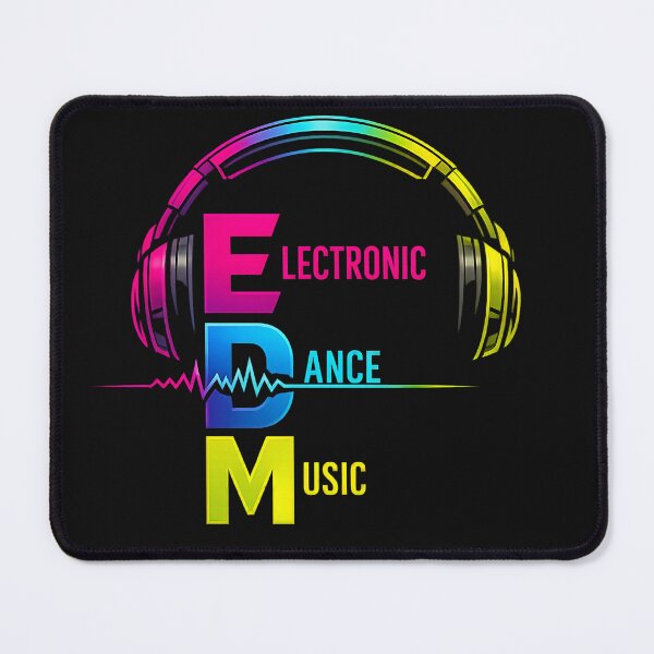 Item preview, Electronic Dance Music EDM Headphones DJ Beat designed and sold by ZenRave Designs.