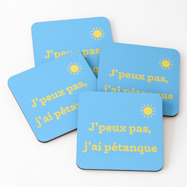 Item preview, J'peux pas, j'ai pétanque designed and sold by PariSeine.