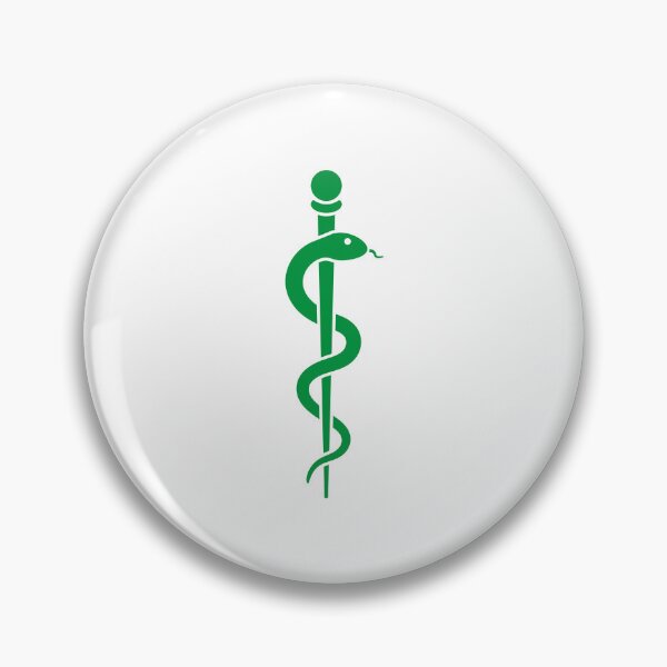 Item preview, Rod Of Asclepius Medical Symbol designed and sold by VectorForge Studio.