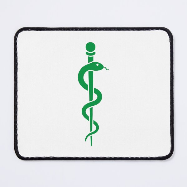Item preview, Rod Of Asclepius Medical Symbol designed and sold by VectorForge Studio.