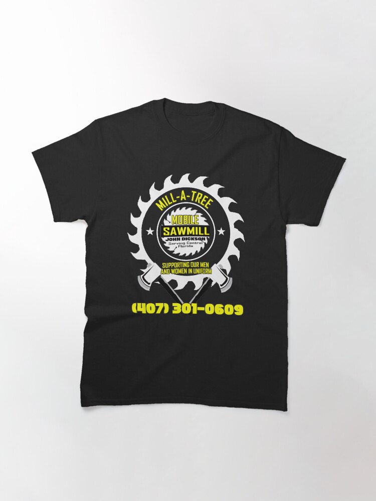 Alternate view of Mill-A-Tree Design by MbrancoDesigns Classic T-Shirt