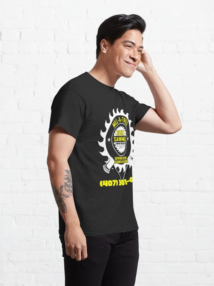 Alternate view of Mill-A-Tree Design by MbrancoDesigns Classic T-Shirt