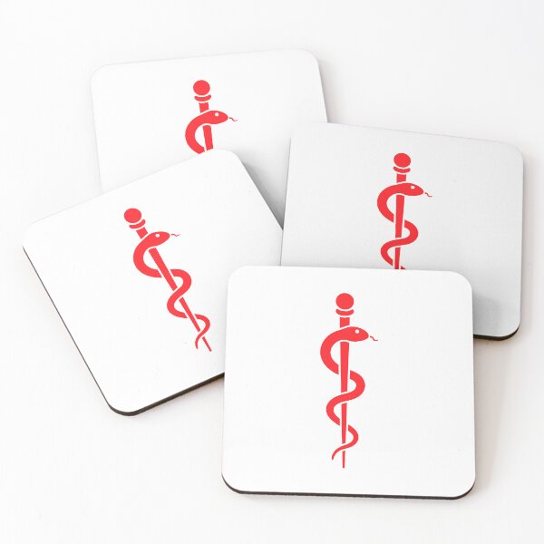 Item preview, Rod Of Asclepius Medical Symbol designed and sold by VectorForge Studio.