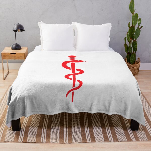 Item preview, Rod Of Asclepius Medical Symbol designed and sold by VectorForge Studio.