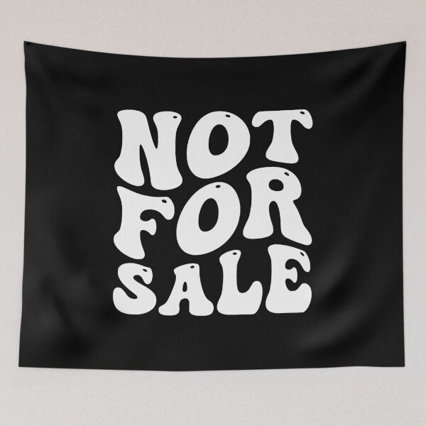 Item preview, Social Justice Not For Sale Minimalist AUG-299 designed and sold by noberic.