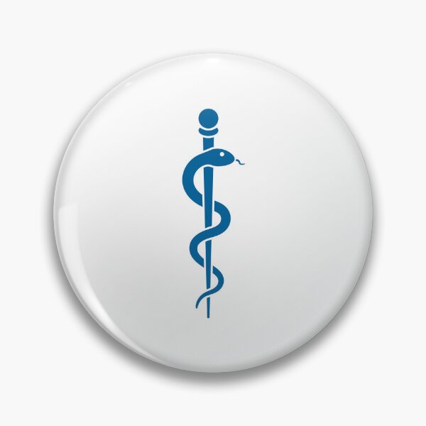 Item preview, Rod Of Asclepius Medical Symbol designed and sold by VectorForge Studio.